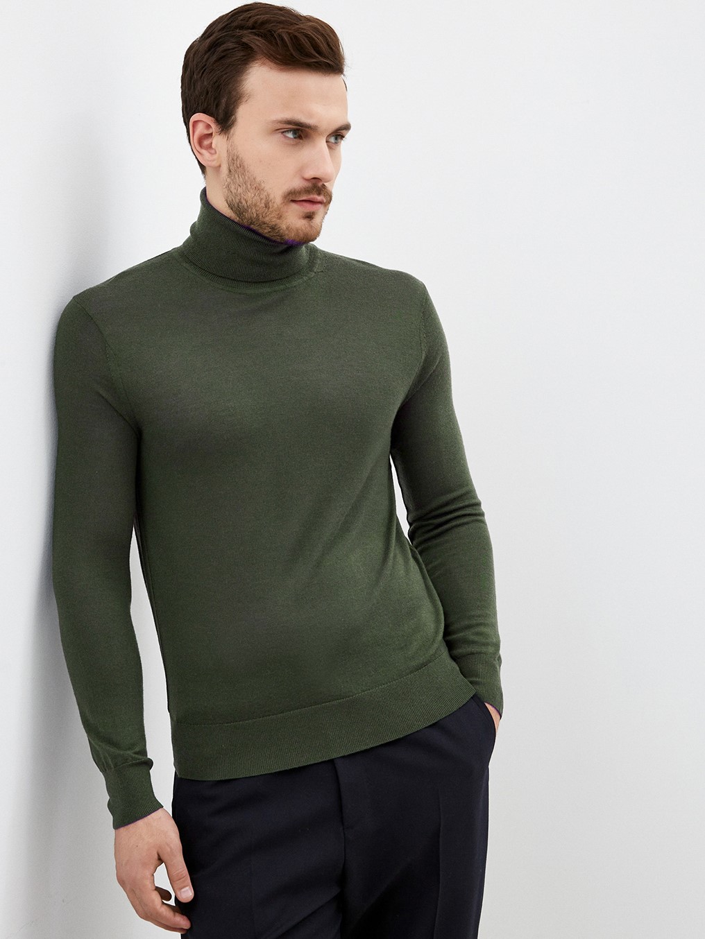 

Водолазка Luke&Co 9341008  Хаки, Водолазка Luke&Co 9341008 2XL Хаки