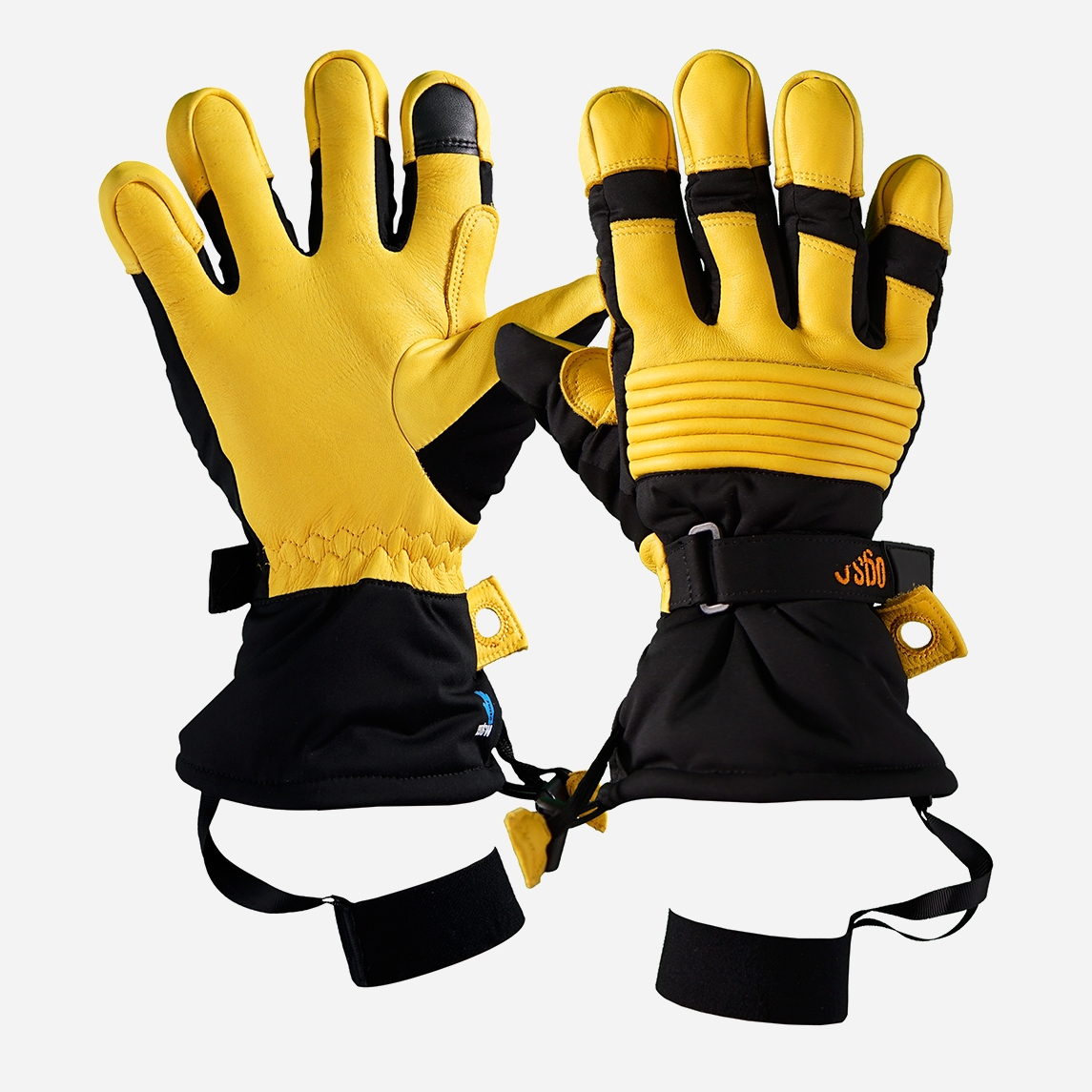 

Перчатки OGSO Ski 00621600SGLUNYEHY-7622HVY S Желтый/Черный