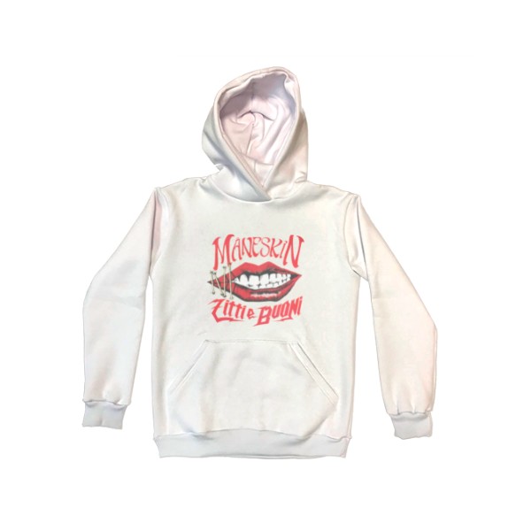 

Худи Детская для девочек с утеплением Maneskin Размер 152 см Цвет белый - MyTee