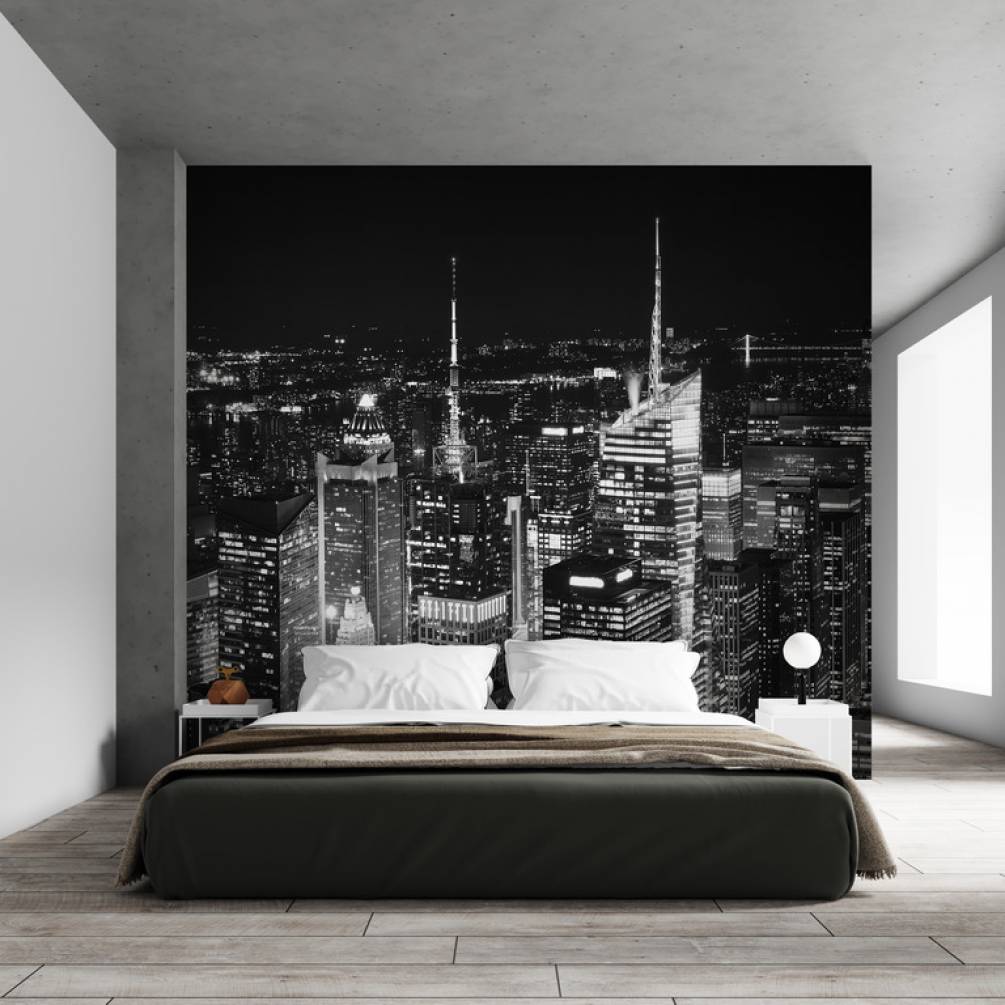 

Фотообои Walldeco Чёрно-белое фото Нью-Йорка №33462 Гладь