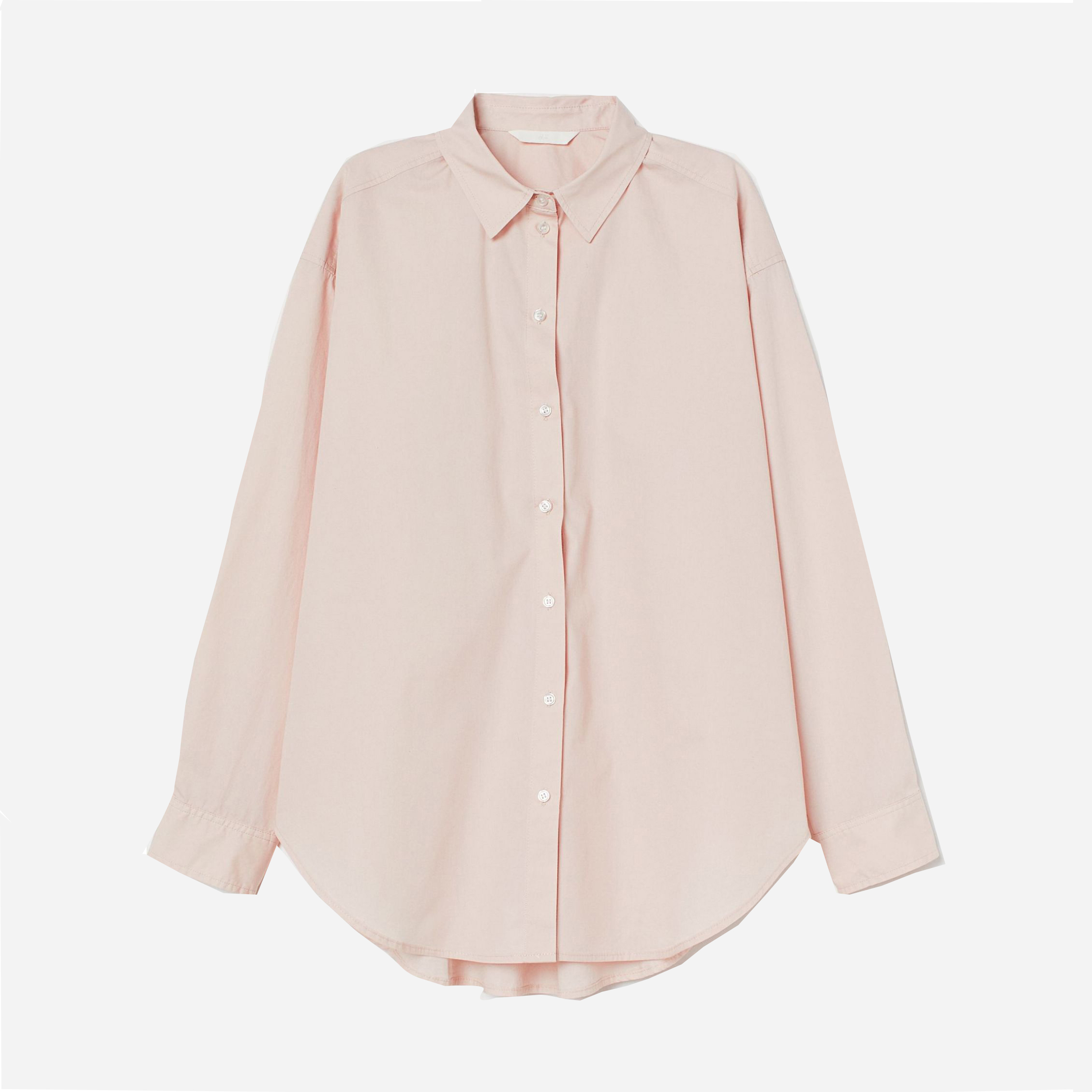 

Рубашка H&M 877273  Светло-розовая, Рубашка H&M 877273 XL Светло-розовая