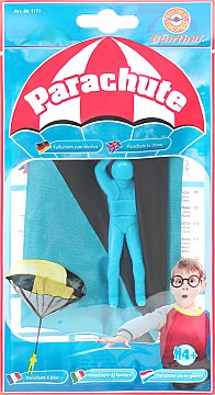 

Метательная игрушка "Parachute", голубая - Paul Gunther (20-563875)