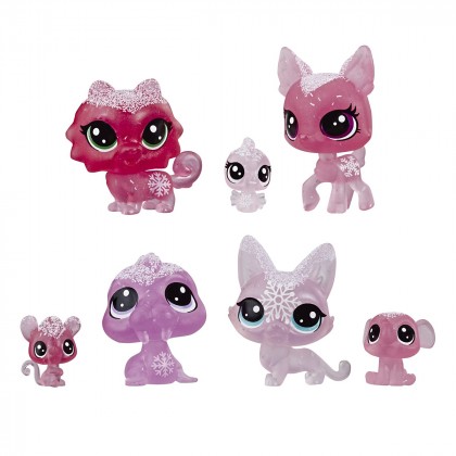 

Набор фигурок Littlest Pet Shop Холодное царство 7 шт Pink (17-6336372)