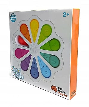 

Сенсорная игрушка с силиконовыми пузырями "Dimpl Digits" - Fat Brain Toys (20-970159)