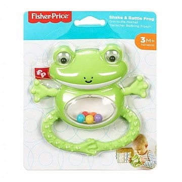 

Погремушка-прорезыватель "Тропические друзья", лягушка - Fisher-Price (20-766470)