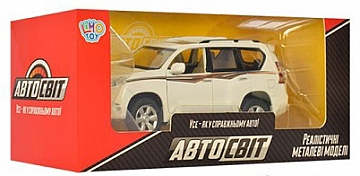 

Джип инерционный "AS-2707", белый - АвтоСвіт (20-971032)