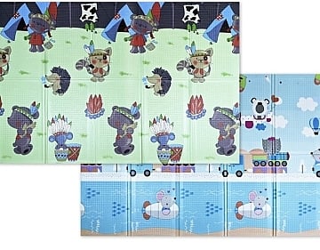 

Детский коврик 2.0х1.8м х10мм (243 путешествие и поляна) - Mat4Baby (20-954807)