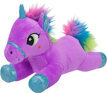 

Мягкая игрушка "Единорог", лиловый с радужной гривой, 20 см - ToyWorld (20-673084)