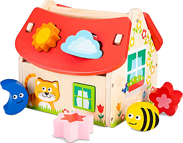

Игрушка-сортер "Дом с фигурками" - New Classic Toys (20-1017914)