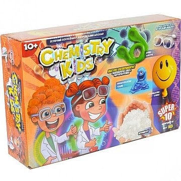 

Безопасный образовательный набор для проведения опытов "Chemistry Kids 3", укр. - Danko Toys (20-637546)