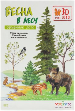 

Тематическая игра-пособие Времена года "Весна" - Умная бумага (20-59633)