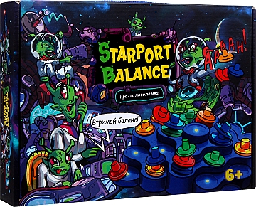

Настольная игра "Starport Balance" (укр) - Strateg (20-852893)