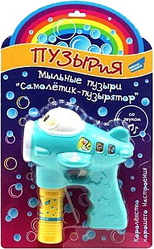 

Мыльные пузыри "Самолетик-пузырятор", голубой - Bubbleland (20-854849)