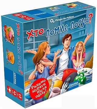

Настольная игра "Кто помоет посуду" - Granna (20-1037719)