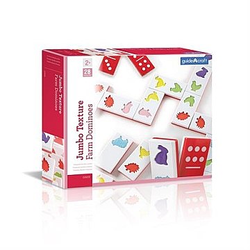 

Тактильное домино "Ферма" Manipulatives - Guidecraft (20-760758)