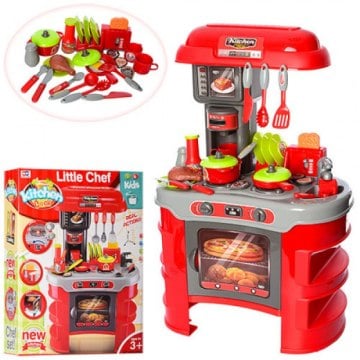 

Игровой набор "Детская кухня Little Chef", красная - Shantou (20-527505)