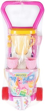 

Игровой набор "Пикник", желто-розовый с принцессой - Wader (20-217043)