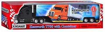 

Инерционный грузовик "Kenworth", черный - Kinsmart (20-656154)
