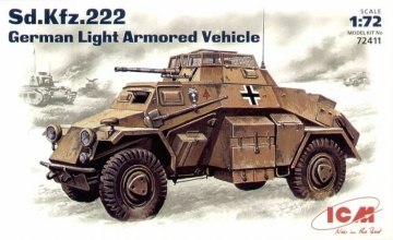 

Германский легкий бронеавтомобиль Sd.Kfz.222 - ICM (20-78573)