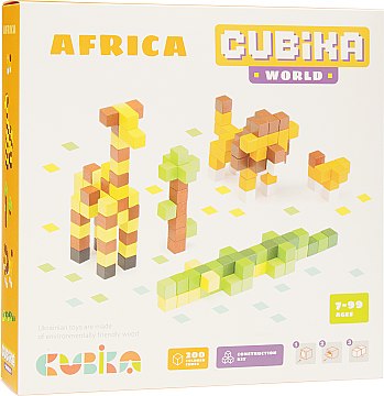 

Деревянный конструктор "Африка", 200 элементов - Cubika (20-818964)