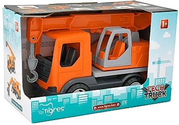 

Машинка "Tech Truck" кран, в коробке, оранжевая - Tigres (20-1029800)