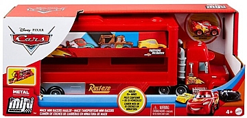 

Грузовик-транспортер для мини-гонщиков из м/ф "Тачки", красный - Cars Mattel (20-928853)