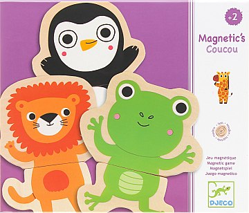 

Магнитная игра "Забавные животные", 24 дет. - Djeco (20-71027)