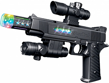 

Пистолет "Colt 1911" свето-звуковой, черный - ZIPP Toys (20-1021598)