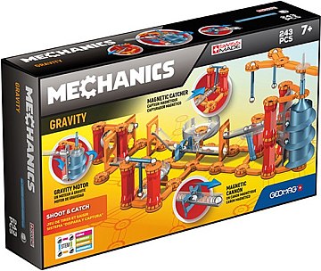 

Магнитный конструктор Gravity, 243 детали - Geomag (20-871489)