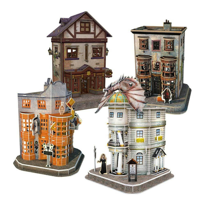 

Трехмерный пазл CubicFun 4 в 1 Harry Potter Аллея Диагон (DS1009h) (10-565338)