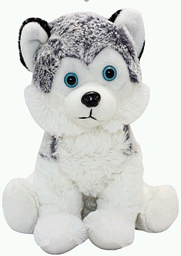 

Игрушка мягкая "Песик Хаски" 23 см - Devilon (20-741682)