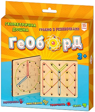 

Деревянная доска с резинками "Геоборд" - Zirka (20-1010874)