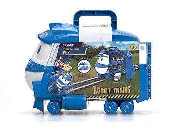 

Кейс для хранения роботов-поездов. Кей, "Robot Trains" - Silverlit (20-757510)