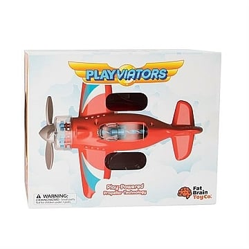 

Игрушечный самолет Крутись пропеллер, Playviator, красный - Fat Brain Toys (20-1027502)
