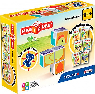 

Магнитные кубики "Magicube Animal Friends" - Geomag (20-870771)