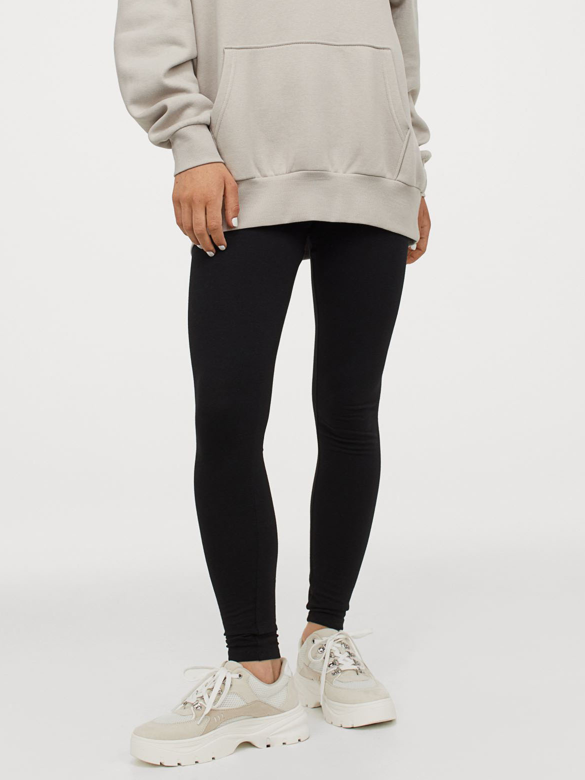 

Леггинсы H&M 0857163-1 S Черные (СА2000001877746)