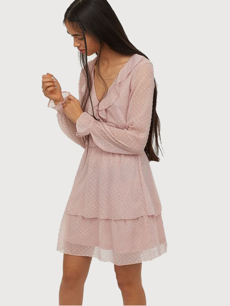 

Платье H&M 0862970-1 44 Пудра (СА2000001877647)