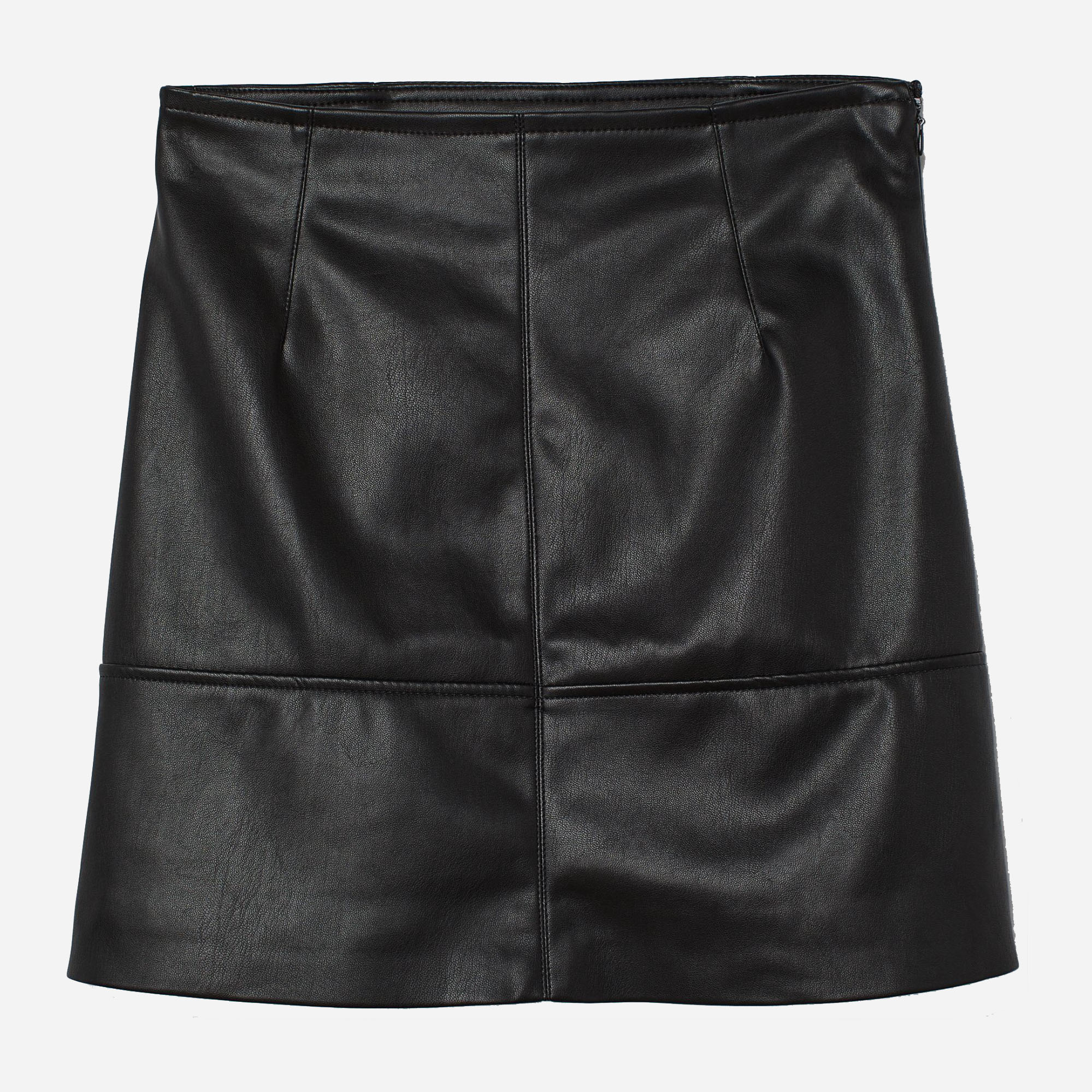 

Юбка из искусственной кожи H&M 0708588-9 32 Черная (СА2000001877319)
