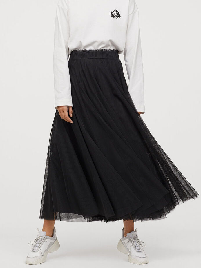 

Юбка H&M 09-0835044-001 M Черная (СА2000001877357)