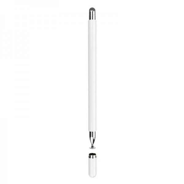 

Стилус универсальный Goojodoq 2 в 1 Capacitive Drawing Point Ball White