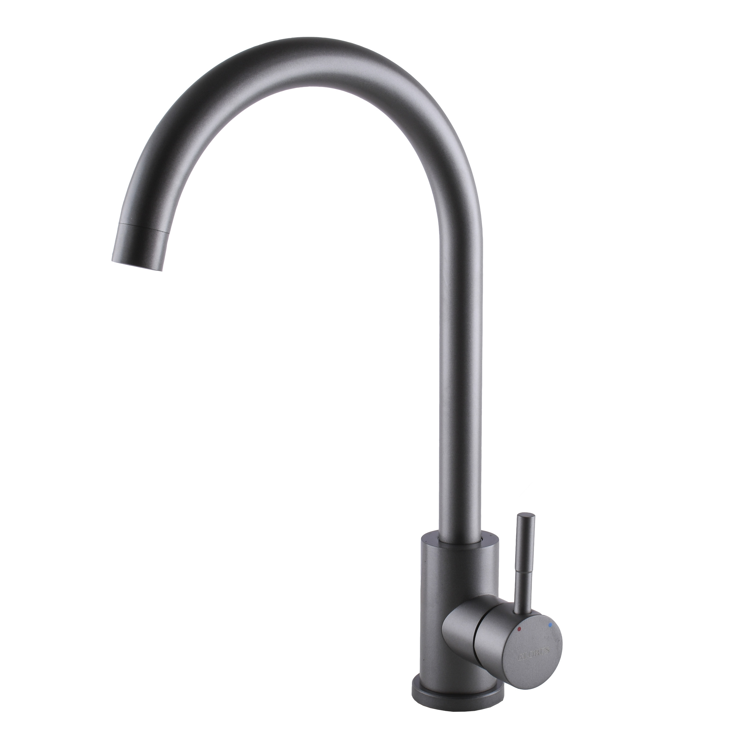 

Смеситель для кухни Globus Lux ALPEN SBT1-203S-GRAY