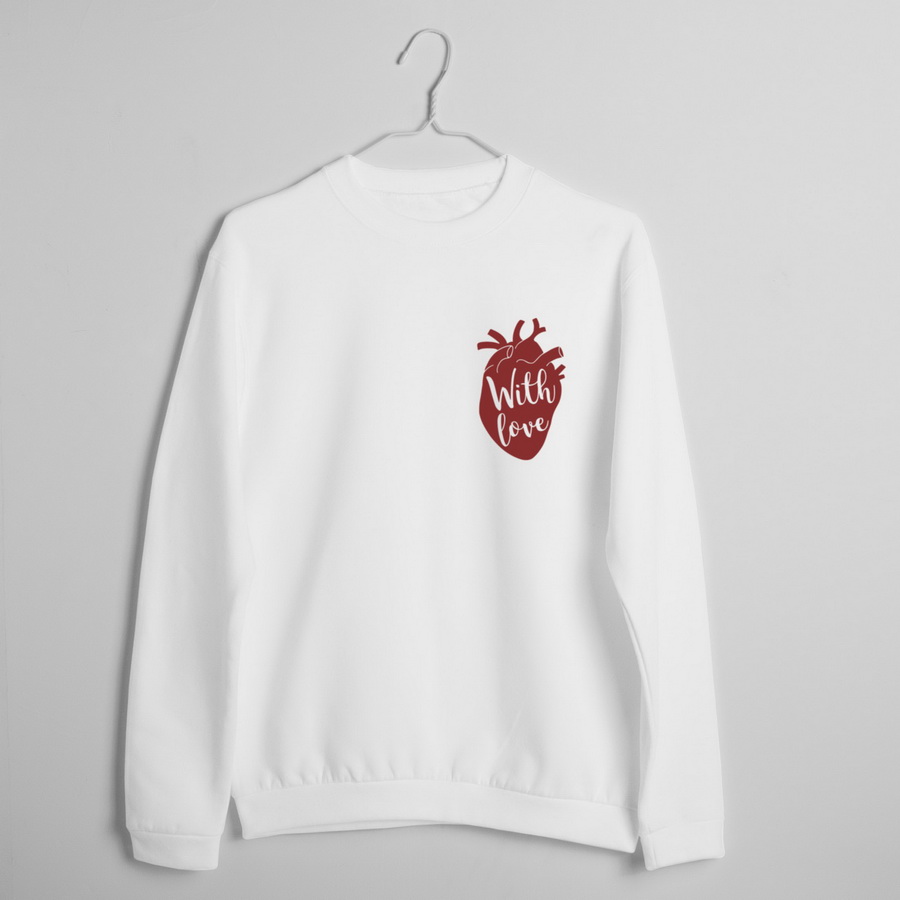 

Свитшот унисекс "With love" BeriDari (7339) XXL