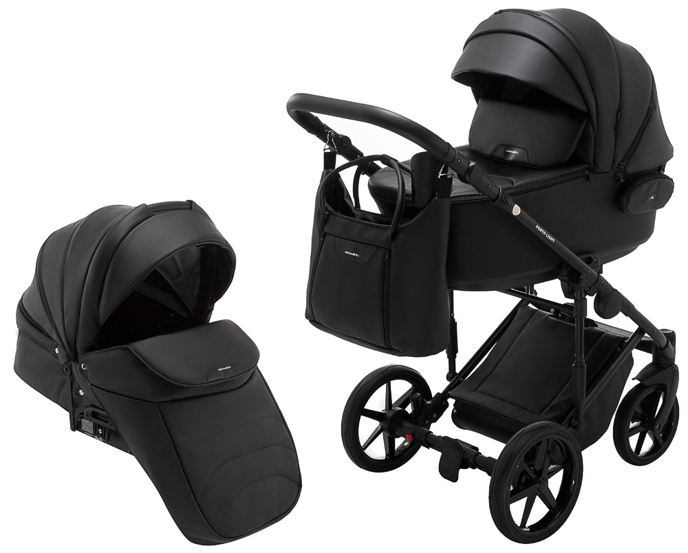 

Коляска 2 в 1 Adamex Porto Light ECO кожа 100% SA-2 625770