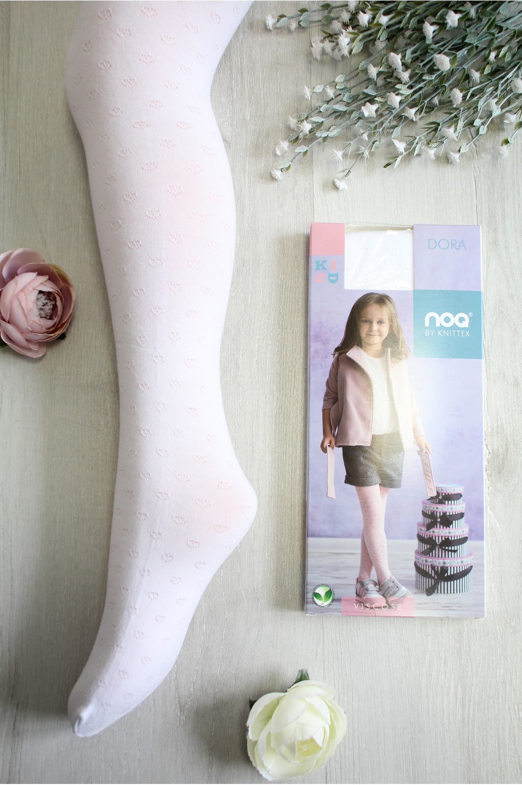 

Колготки Knittex 104-110 / 4-5 лет см Белый