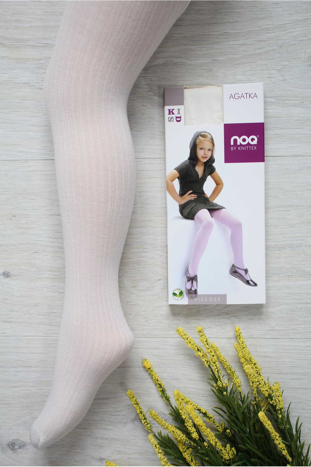 

Колготки Knittex 128-134 / 8-9 лет см Белый
