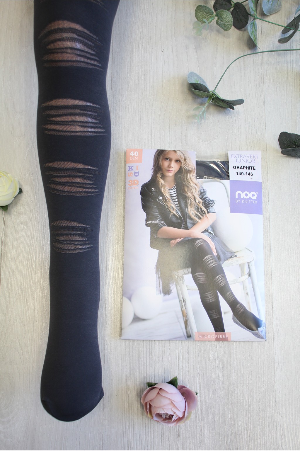 

Колготки Knittex 140-146 / 10-11 лет см Темно-серый