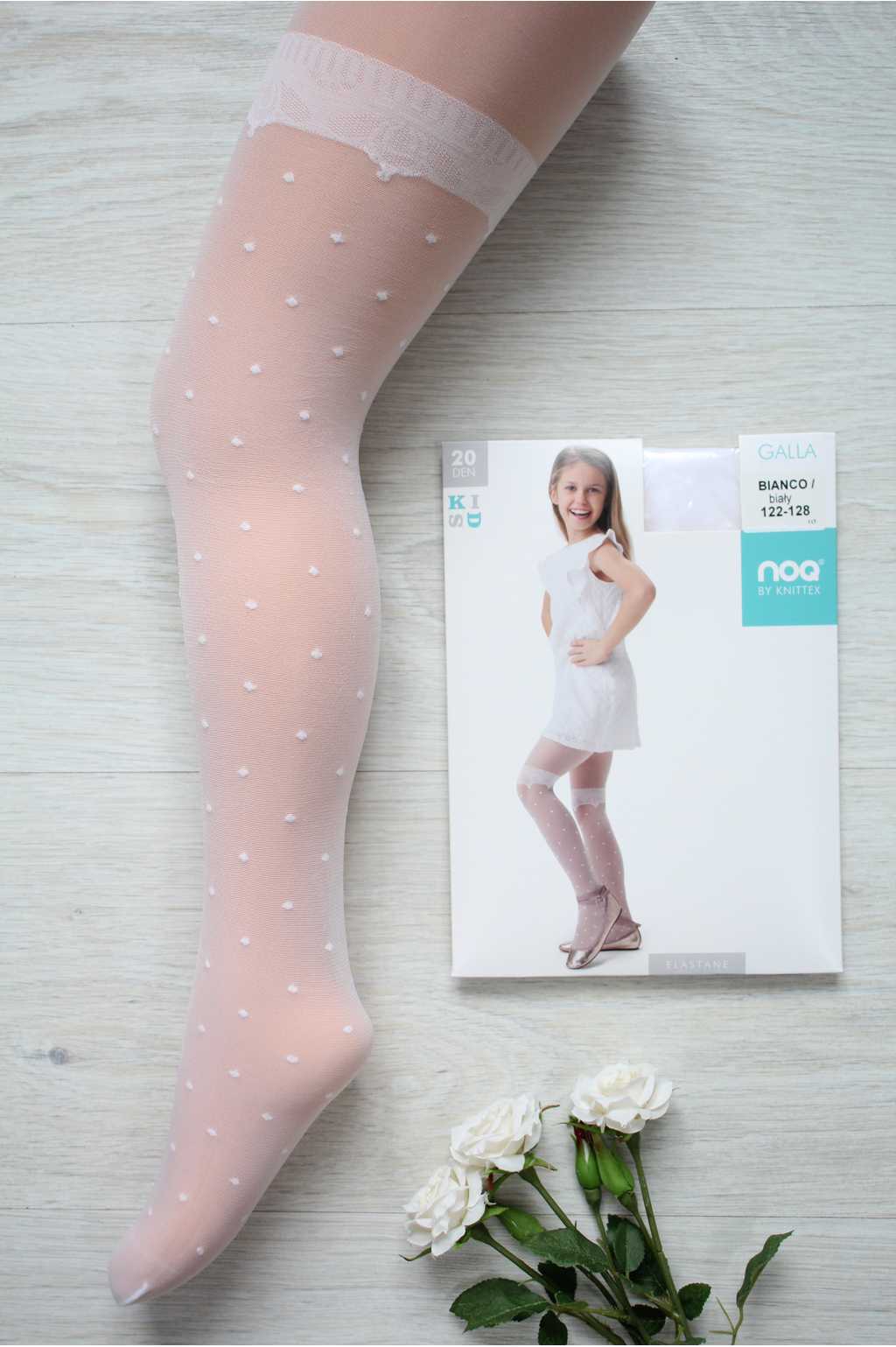 

Колготки Knittex 122-128 / 7-8 лет см Белый