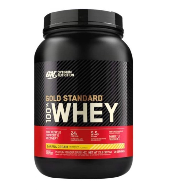

Протеин Optimum Nutrition 100% Whey Gold Standard Banana Cream (907 г) (00114-01)