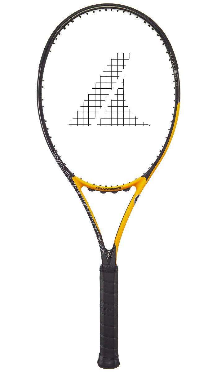 

Ракетка для большого тенниса ProKennex Ki Black Ace 285g размер ручки 3 желтый (713-2)