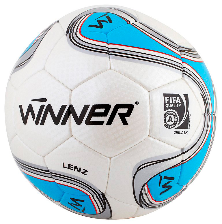 

Футбольный мяч Winner Lenz FIFA (бело-синий),